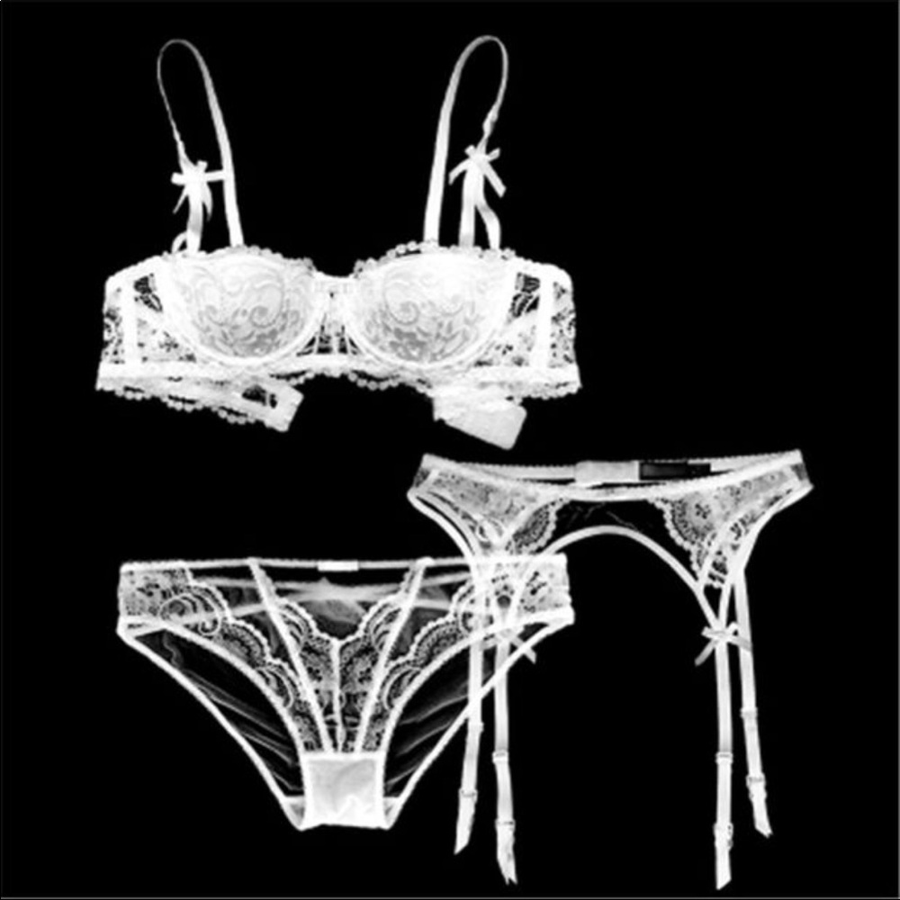 Like new white lingerie set